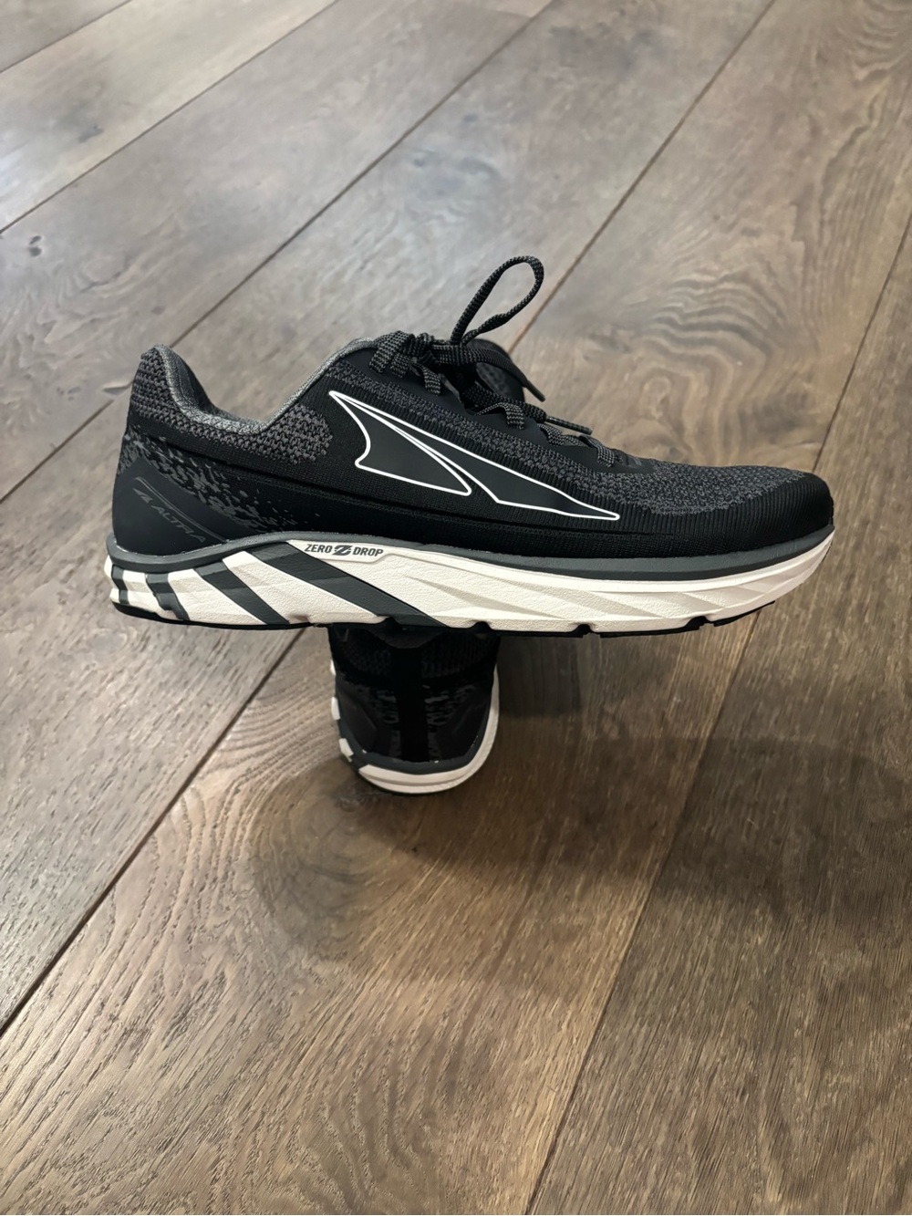 Altra Men’s Black and White Torin Zero Drop Running Shoe